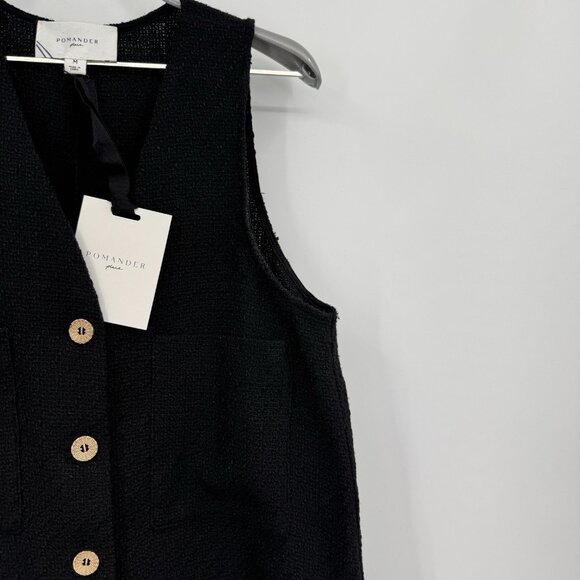 Pomander Place by Tuckernuck Myla Textured Sleeveless Romper size M Medium - Picture 3 of 9